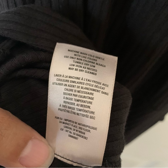 Anthropologie Ribbed Kingsolver Modal NWOT Dress Size - S - Picture 8 of 8
